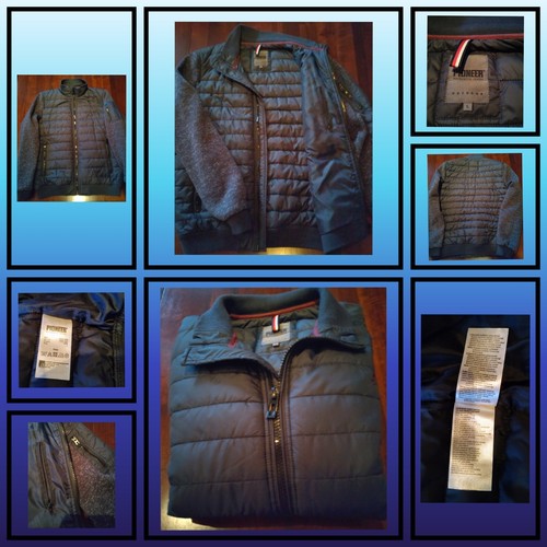 Herren hybrid jacke strick - herren,