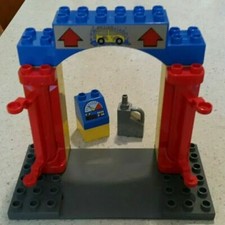 LEGO DUPLO - VINTAGE - GEBRAUCHT - AUTOWASCHANLAGE - CAR WASH - 5696