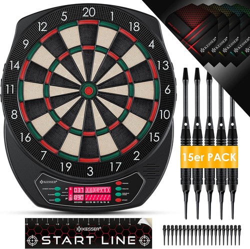 Elektronische dartscheibe set - elektronische,