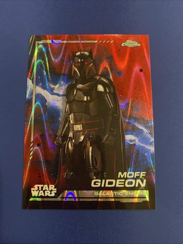 Star wars karte topps chrome - karte,
