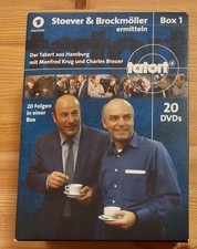 DVD TATORT Stoever & Brockmöller Ermitteln Box 1 20 DVDs