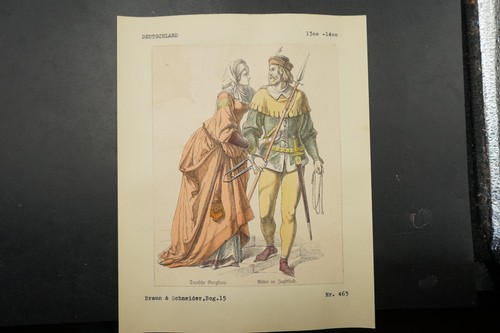 Bildtafel tracht kostüm - bildtafel,