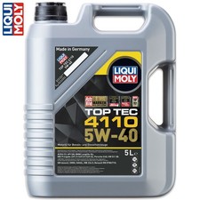LIQUI MOLY 21479 Top Tec 4110 5W-40 Leichtlauf Motorenöl Motoröl Synthese 5L