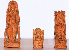 Asiatische Holz Schnitzerei. 3