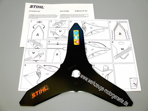 Stihl dickichtmesser zahn - dickichtmesser, 3-zahn