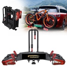 Fahrradträger für 2 Fahrräder E-Bike klappbar Heckträger Anhängerkupplung 60kg