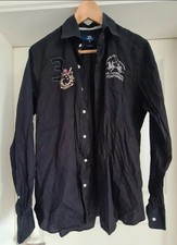 La Martina Hemd Schwarz