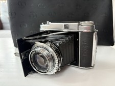 FW Franka Solida III Rollfilmkamera, Ledertasche, Stativ, Gebrauchsanweisung