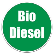 Aufkleber " BIODIESEL" 8 cm