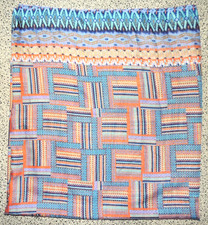 Damen Loop Schal Tuch bunt