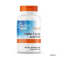 Doctor's Best, Alpha-Lipoic Acid Depot, 600mg, 60 Veg. Kapseln - Blitzversand