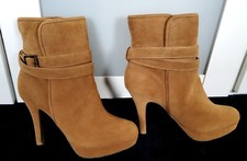 Ladystar by Katzenberger Booties gefüttert  camel Gr 37