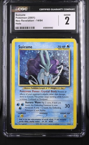 Pokemon karte cgc - karte, suicune