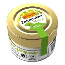 Zahnpulver - Minze Glas 30g |
