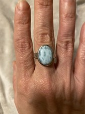 Luna damen ring echt silber - la,