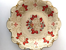 Eschenbach Elfenbein Porzellan PrunkTeller, Schale, Prunkschale.