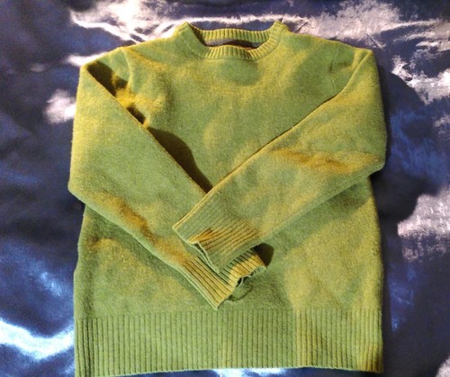 Grüner kinder wollpullover - grüner,