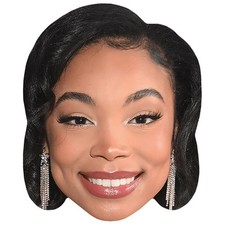 Rhonnirose Mantilla (Smile) Maske aus Karton