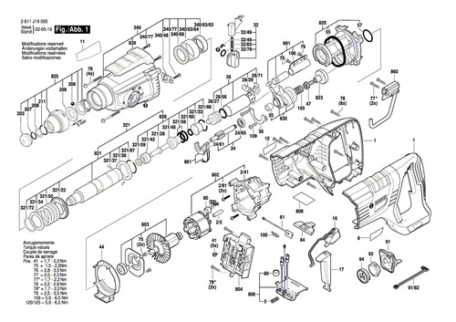 Bosch ersatzteile für - bosch, gbh