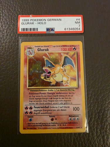 Pokemon glurak base set 102 - pokemon,