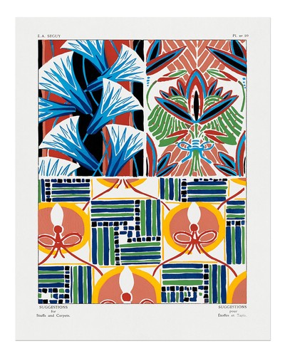 Seguy art deco wandkunst - seguy,