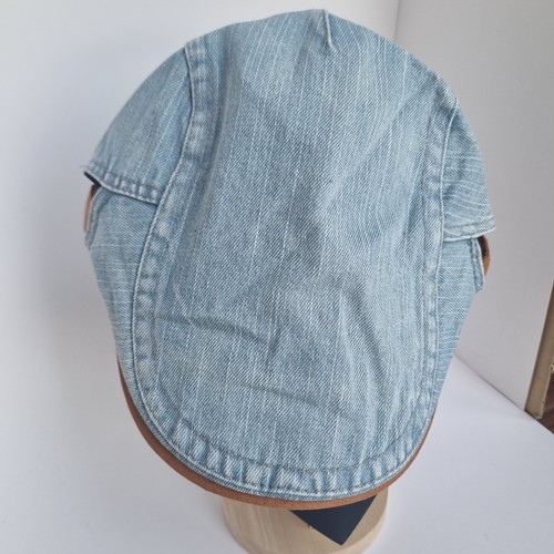 Vintage schiebermütze denim - vintage,