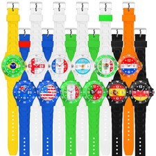 Armbanduhr fussball silikon - armbanduhr,