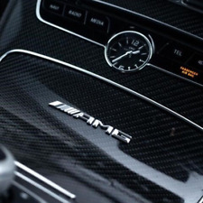 Mercedes AMG Emblem für Mittelkonsole Armaturenbrett Innenausstattung aufkleber