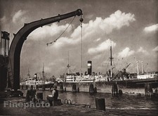 1924 Vintage GERMANY Hamburg