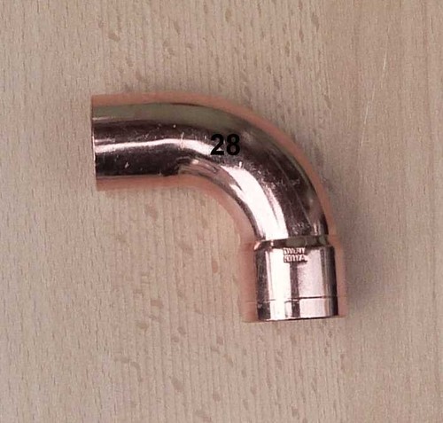 Kupfer lötbogen i - i, /