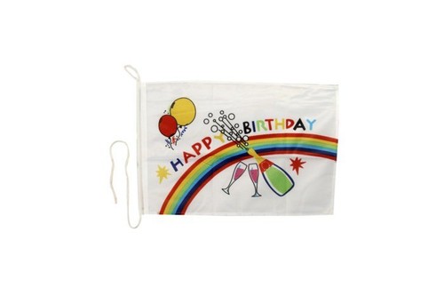 Happy birthday bootsfahne - birthday,