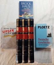 Bertelsmann Lexikothek Kultur Wort Bild Ton 40er 50 70er Ploetz Knopp Brockhaus