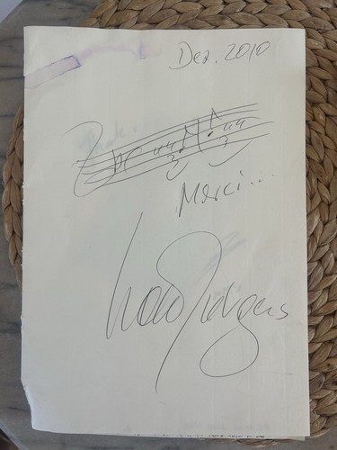 Udo jürgens signatur - jürgens, /