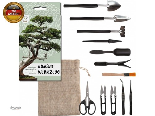 Bonsai werkzeug set teilig - bonsai, 13-teilig