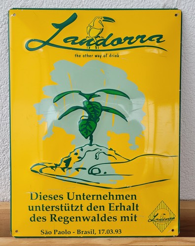 Blechschild landorra the - -,