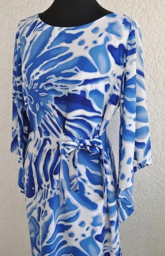 Kleid handarb viskose neu - kleid,