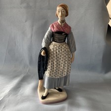 Nymphenburg Figur Münchnerin Resl Lechner