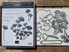Stampin Up Stempelset GINKGO mit den passenden Stanzformen