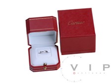 CARTIER BALLERINE BAGUE RING PLATIN TRAURING EHERING WEDDING BAND PLATINUM Gr.61