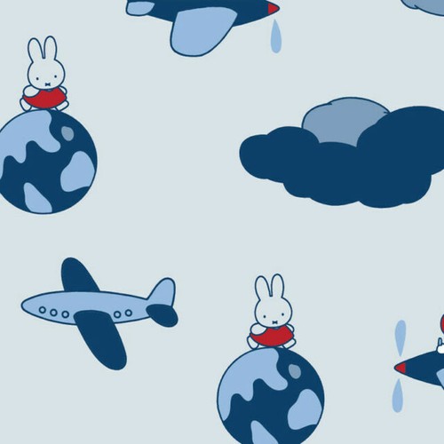 Fat quarter miffy around the - quarter,