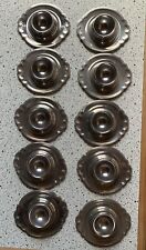 10x WMF Eierbecher Englische Rose * Cromargan 70er Vintage