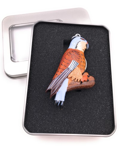 Schlüsselanhänger holz vogel - schlüsselanhänger,