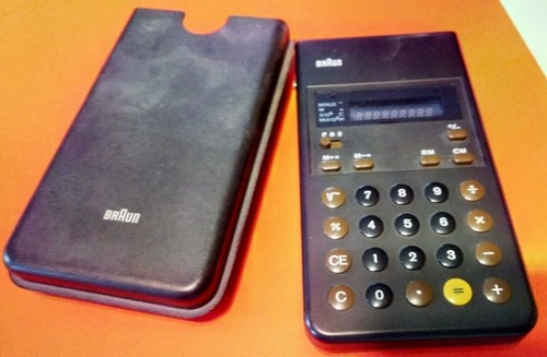 Braun taschenrechner 22 - taschenrechner,