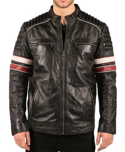 Herrenjacke 100 echtleder - herrenjacke, 100%