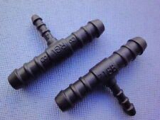  2x T Schlauchverbinder RGV 8 mm 8 mm 4 mm  T Stück  schwarz  718B