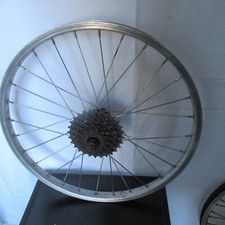 18 Zoll Alu Hinterrad Fahrrad Felge mit 5´er Ritzelsatz