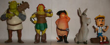 (983) RAR!! Komplettsatz SHREK 4 PVC Figuren von TPF Australien