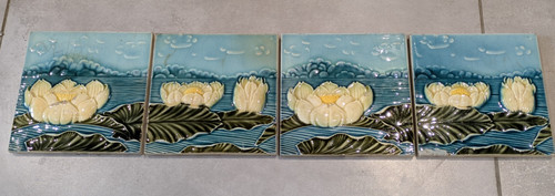 Antike jugendstil fliesen - jugendstil,