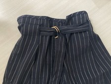 Hose MARC CAIN, Gr. N4 in schwarz m. schimmernden Nadelstreifen. Top!