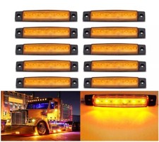 10X LED 12V 24V BEGRENZUNGSLEUCHTE POSITIONSLEUCHTE SEITENMARKIERUNGSLEUCHTE